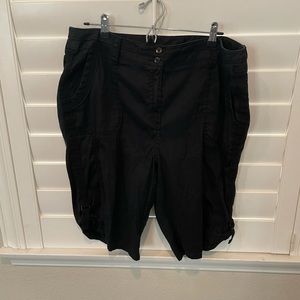 Chico’s Black Denim Shorts
